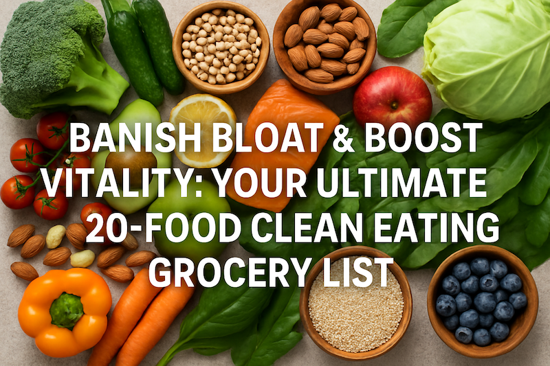 clean eating grocery list