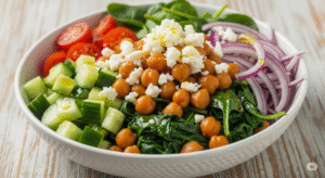 Mediterranean Chickpea Power Bowl