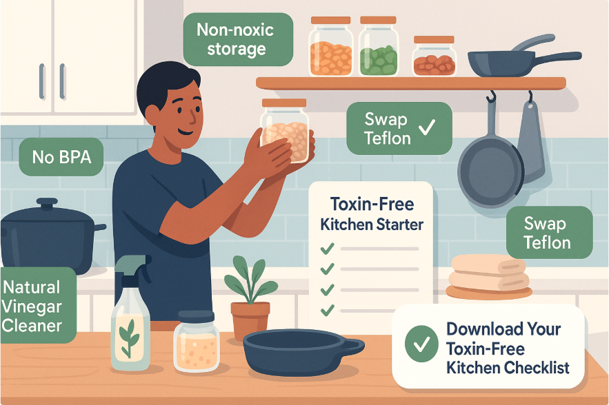 toxin-free kitchen